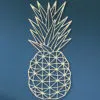 Geometrische houten Vredes ananas
