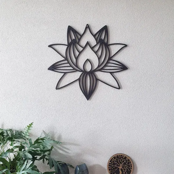Lotusbloem Geometrisch