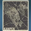 Houten Kaart Citymap