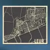 Houten Citymap Leur