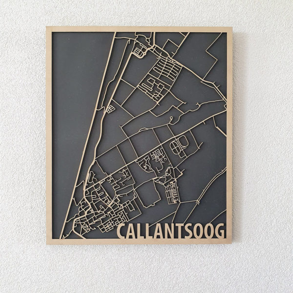 Houten Citymap Callantsoog