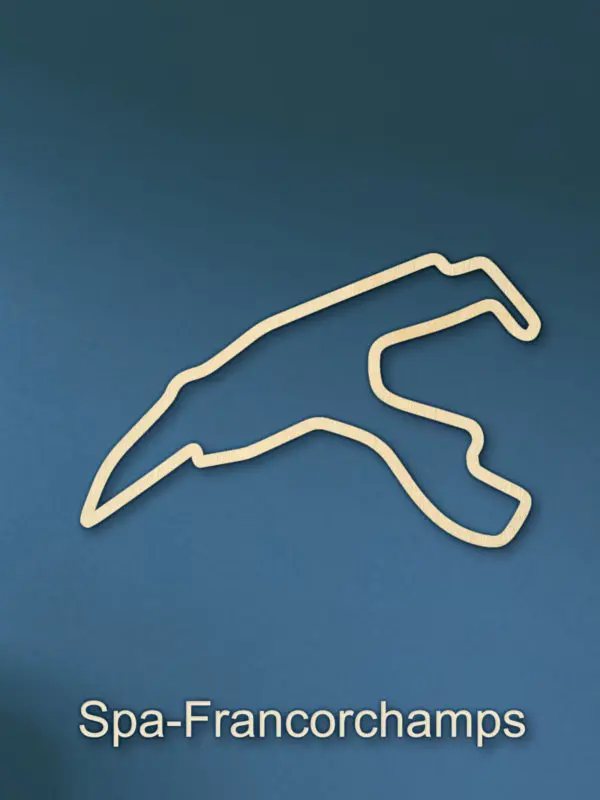 Spa-Francorchamps F1 houten circuit
