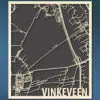 Houten Citymap Vinkeveen