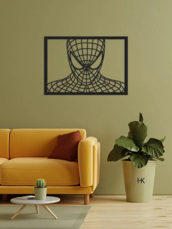 Houten Wanddecoratie Spiderman