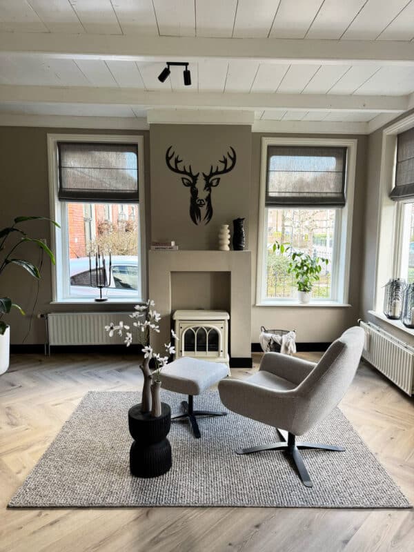 Houten Wanddecoratie - Hert - Afbeelding 2