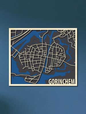 Citymap Gorinchem met water
