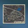 Citymap Steenwijk met water